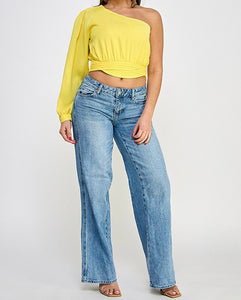 Andres One Shoulder Blouse