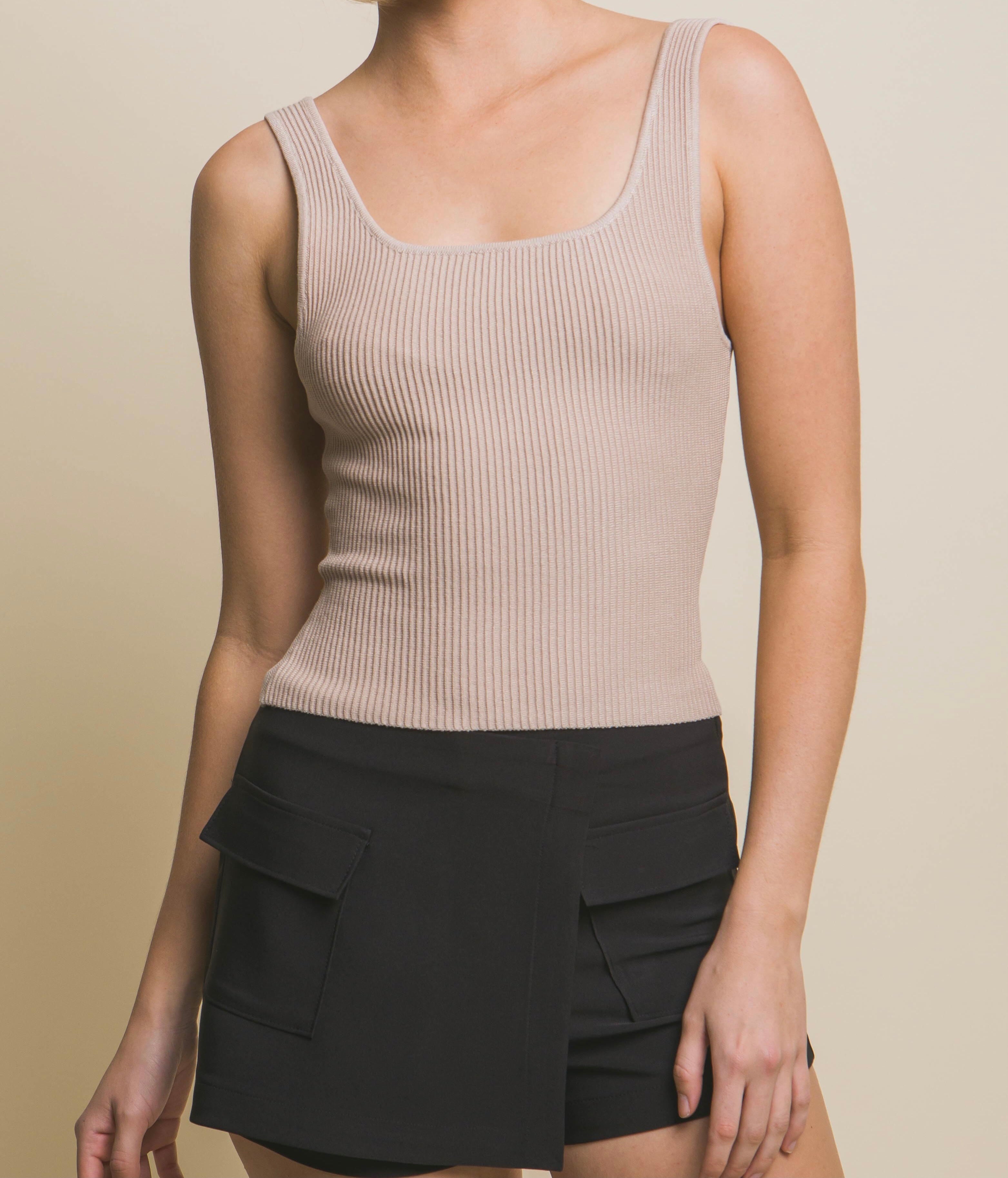 La Básica Square Neck Top (Multiple Colors Available)