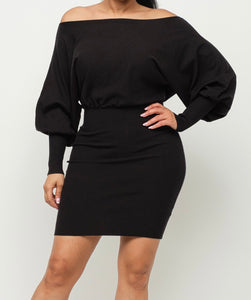 Elvia Off Shoulder Mini Dress