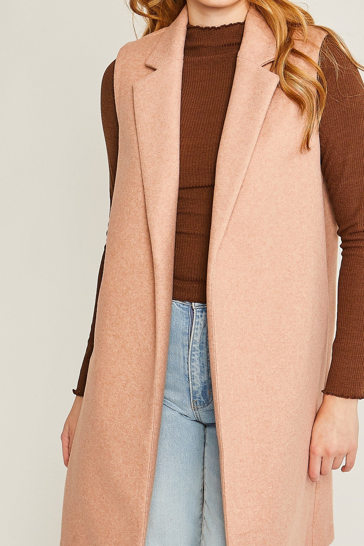 Angelica Long Line Vest