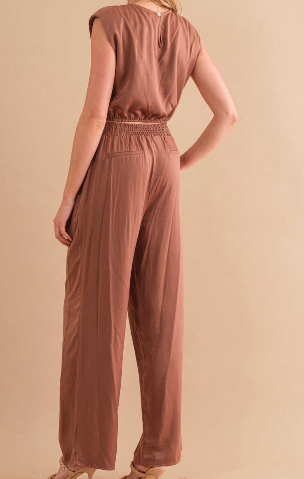 Luna Satin Pants Set