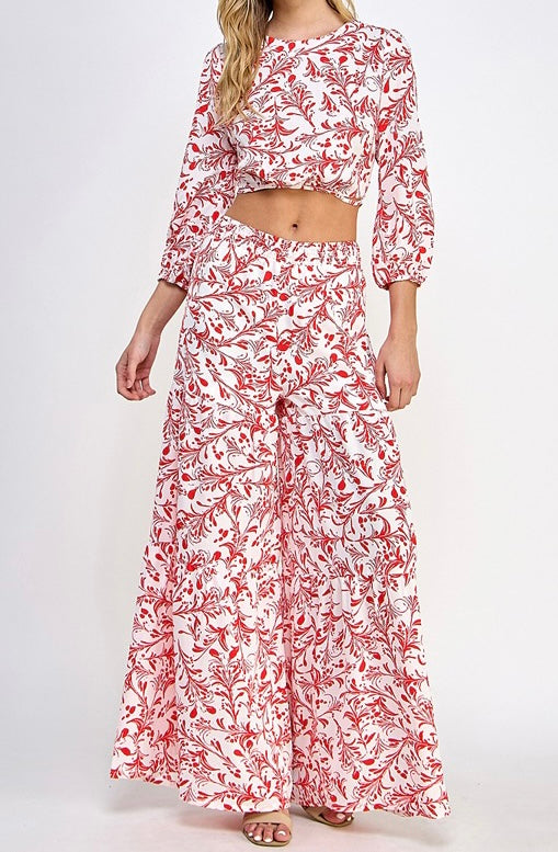 Scarlett Printed Palazzo Set