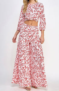 Scarlett Printed Palazzo Set