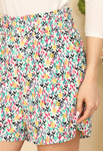 Serenity Printed Shorts