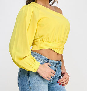 Andres One Shoulder Blouse