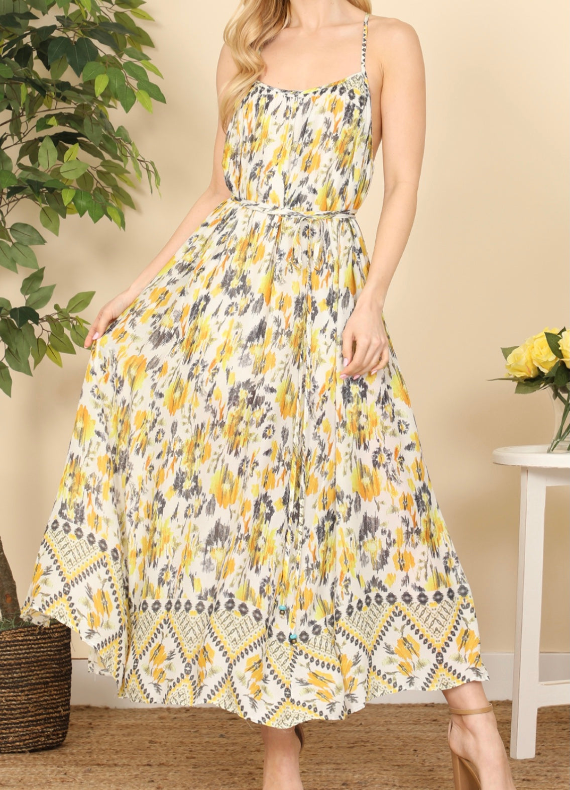 Elvia Floral Maxi Dress