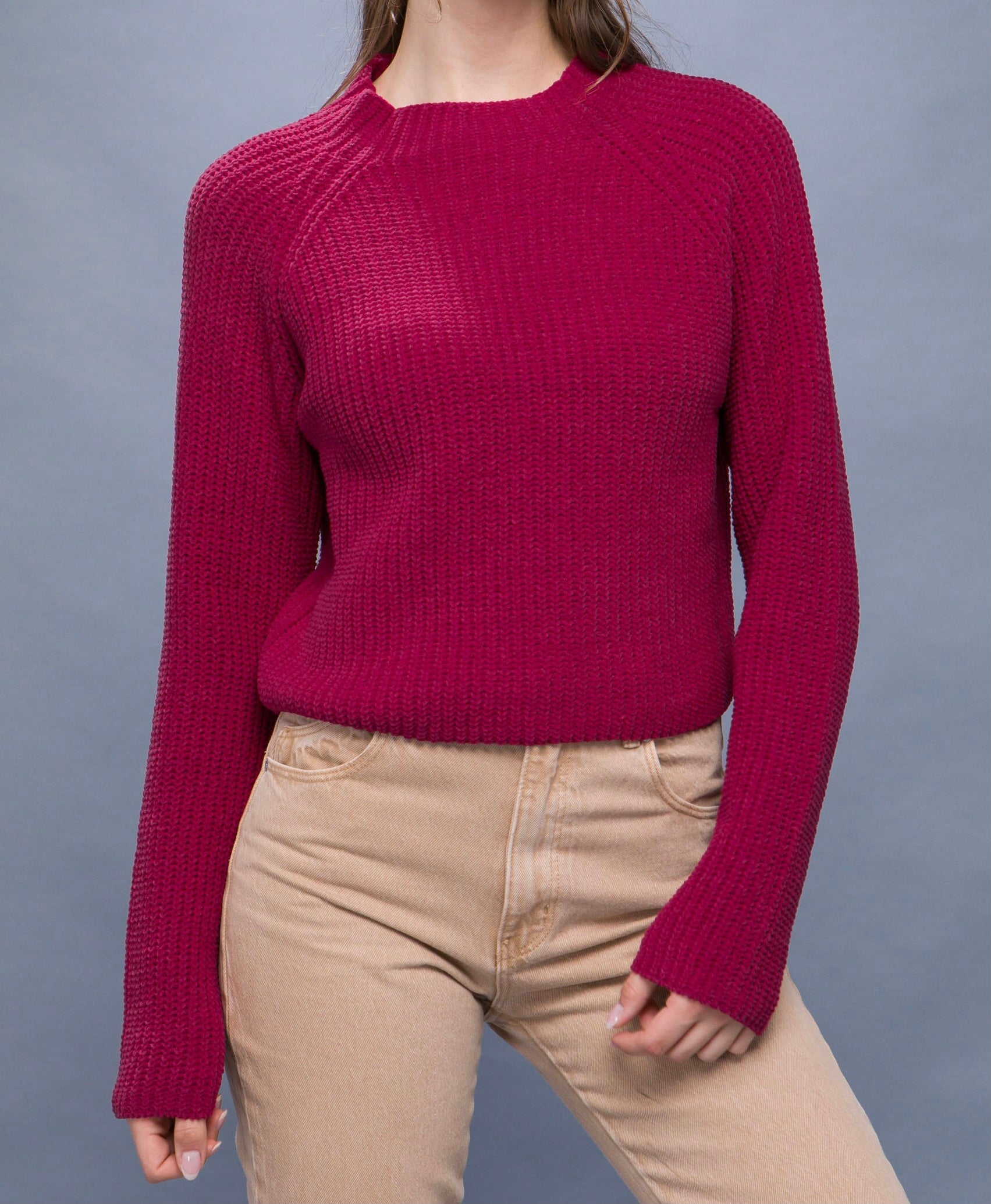 Zully Knit Pullover Sweater