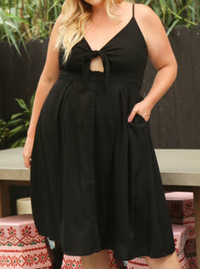 Curvy Cut Out Dress - Size 1X