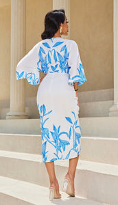 Julian Printed Midi Dress