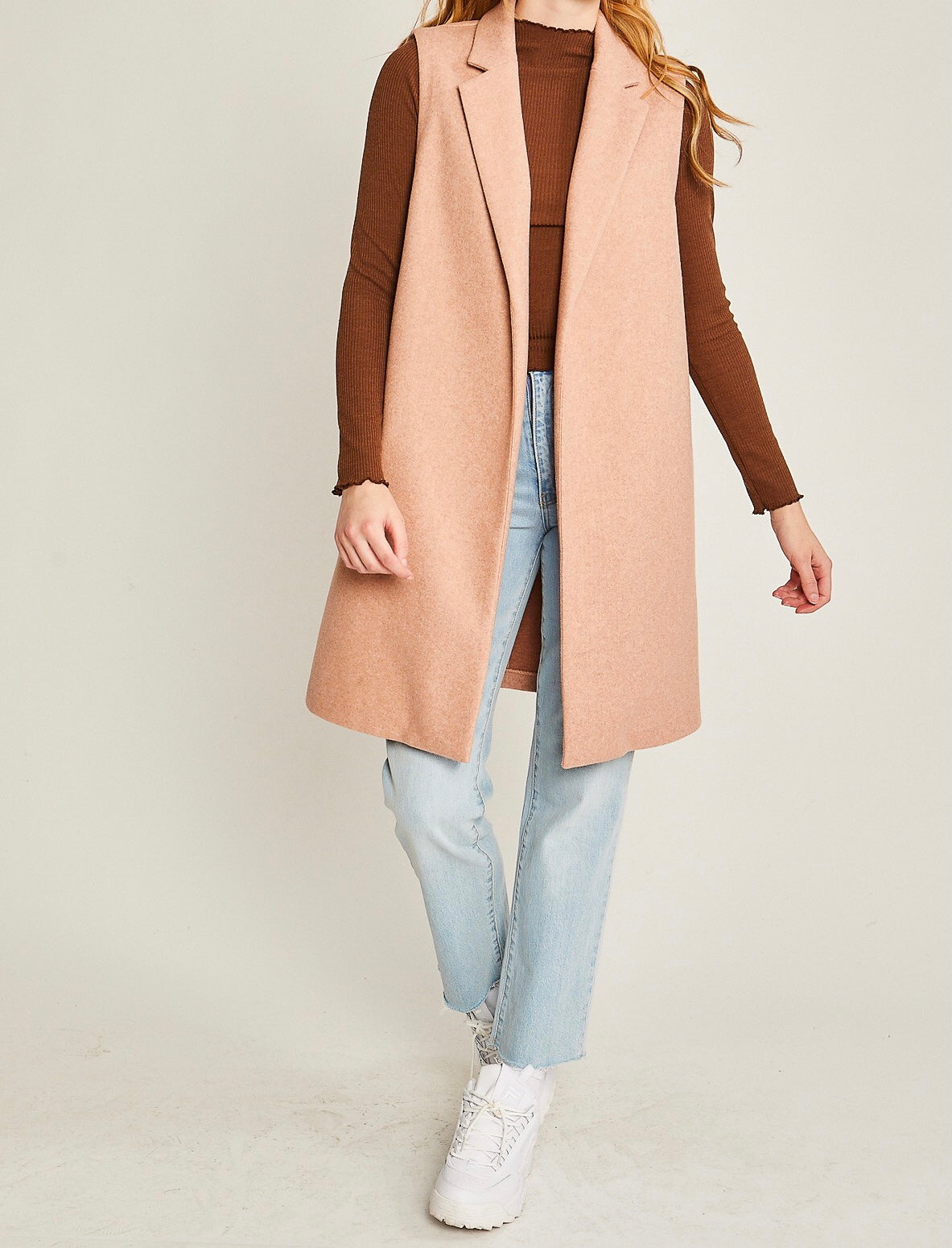 Angelica Long Line Vest