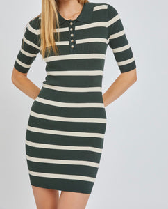Angie Polo Sweater Dress
