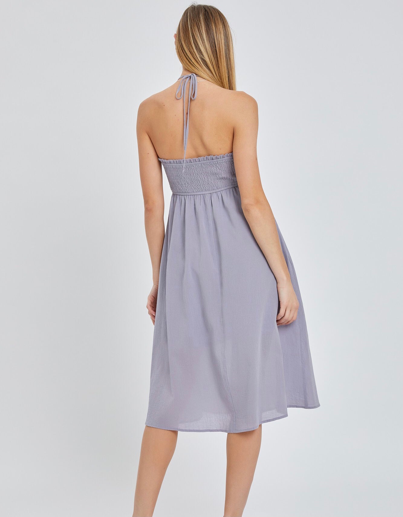 Luna Halter Midi Dress