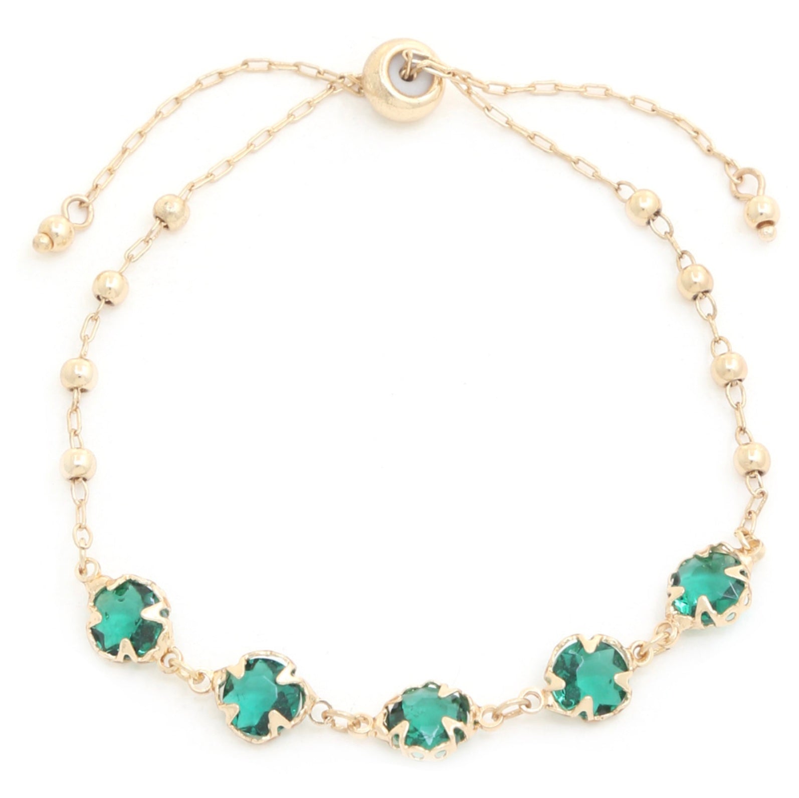 Crystal Metal Bracelet (Multiple Colors Available)