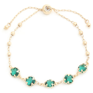 Crystal Metal Bracelet (Multiple Colors Available)