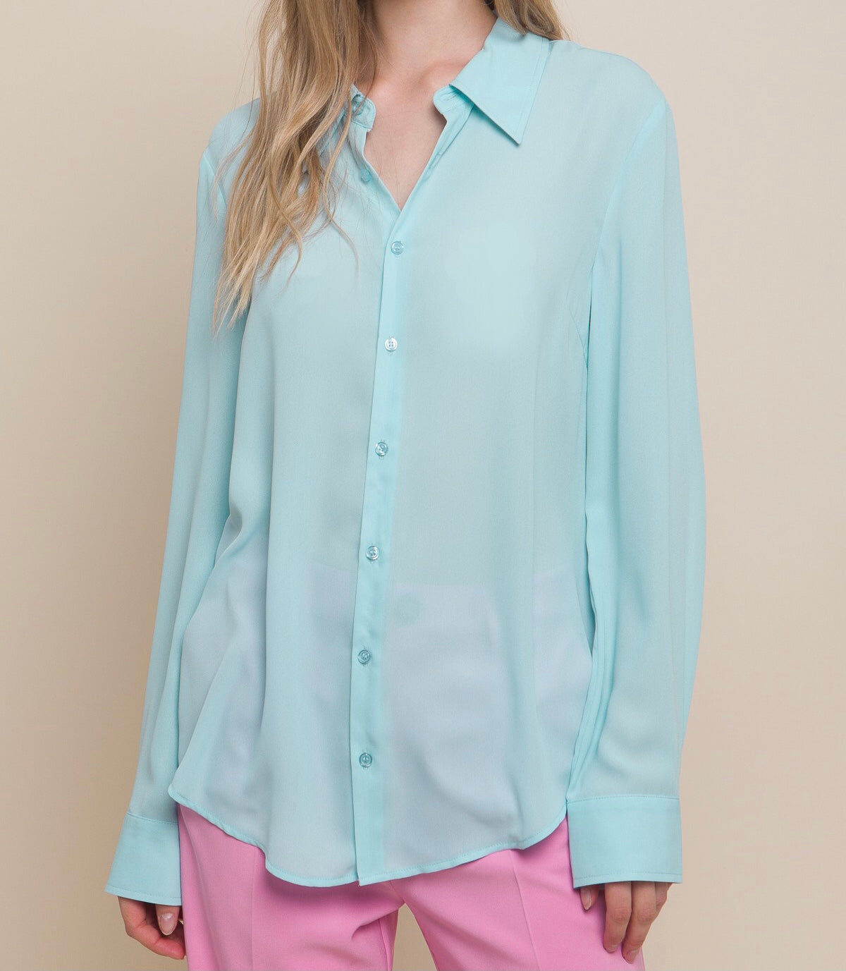 Nate Woven Button Down