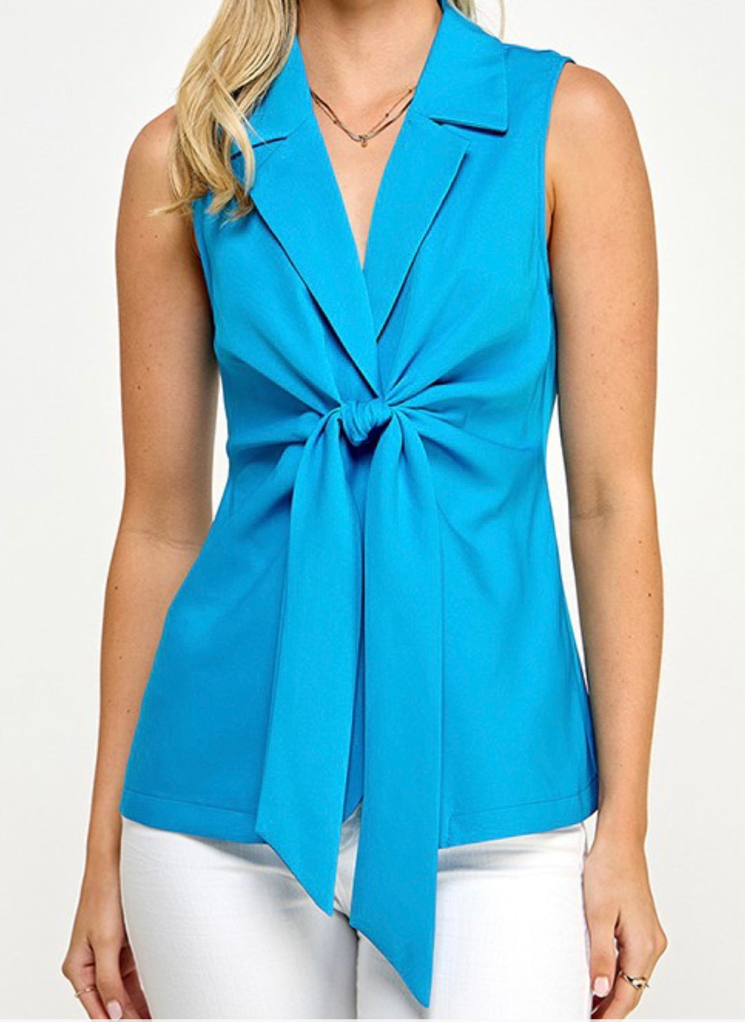 Elvia Blazer Top