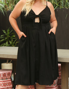 Curvy Cut Out Dress - Size 1X