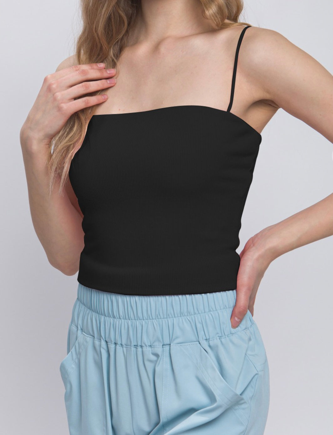 La Básica Cami Cropped Top (Multiple Colors Available)