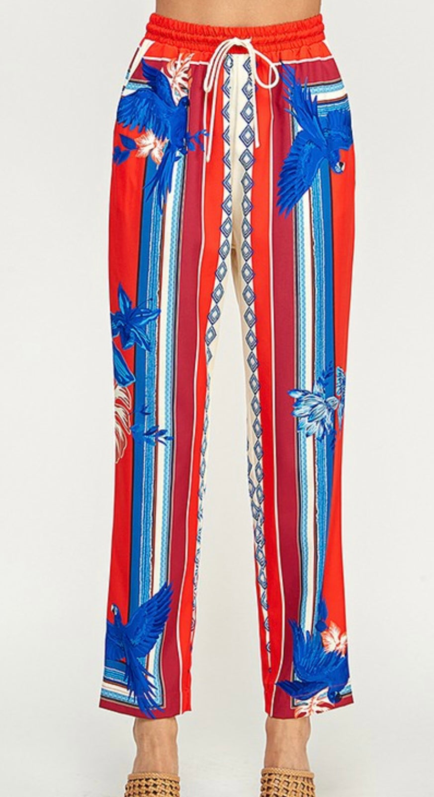 Nate Vacation Drawstring Pants