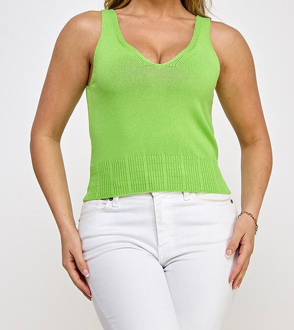 Sarah Knit Tank Top