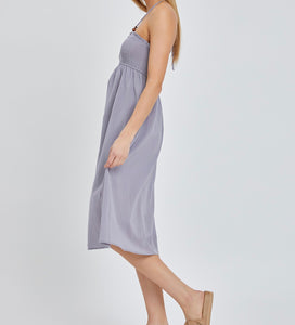 Luna Halter Midi Dress