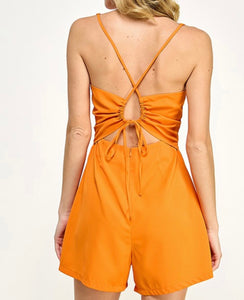 Sarah Cut Out Romper