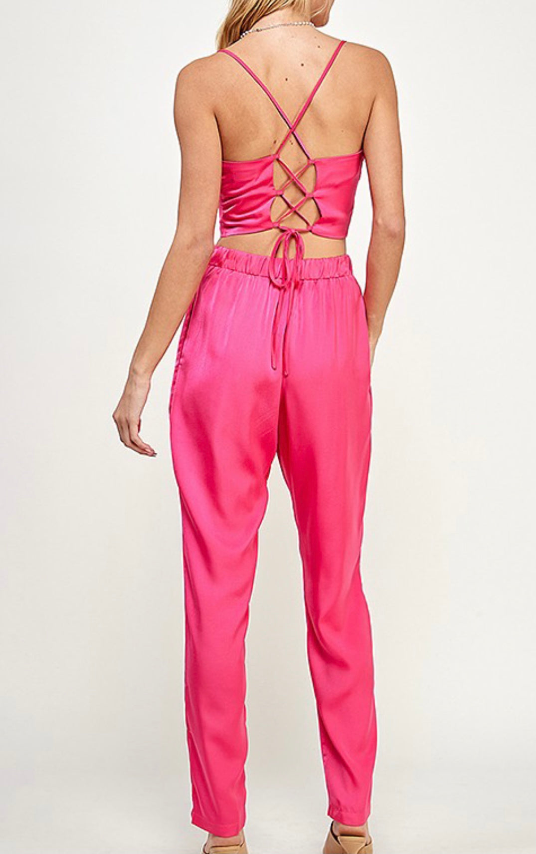 Derrick Purple Cami Set