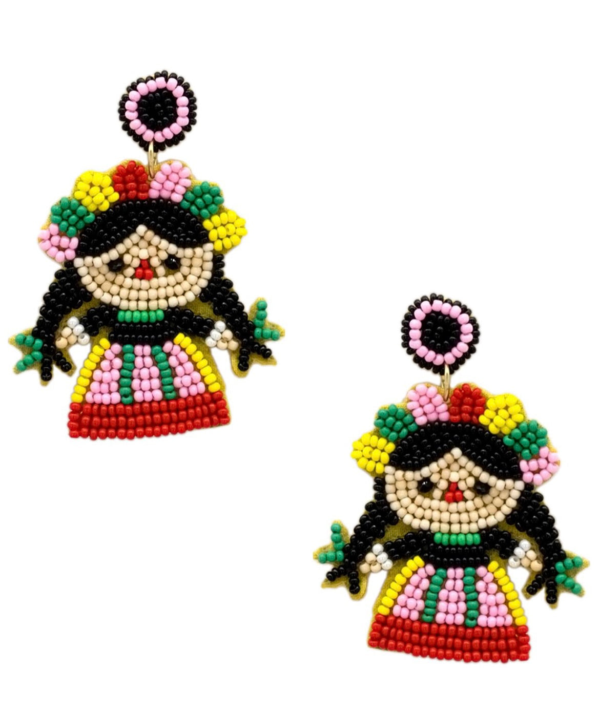 Muñeca María Beaded Earrings