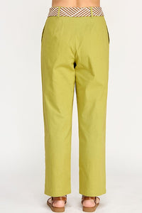 Santi Belted Straight Leg Pants