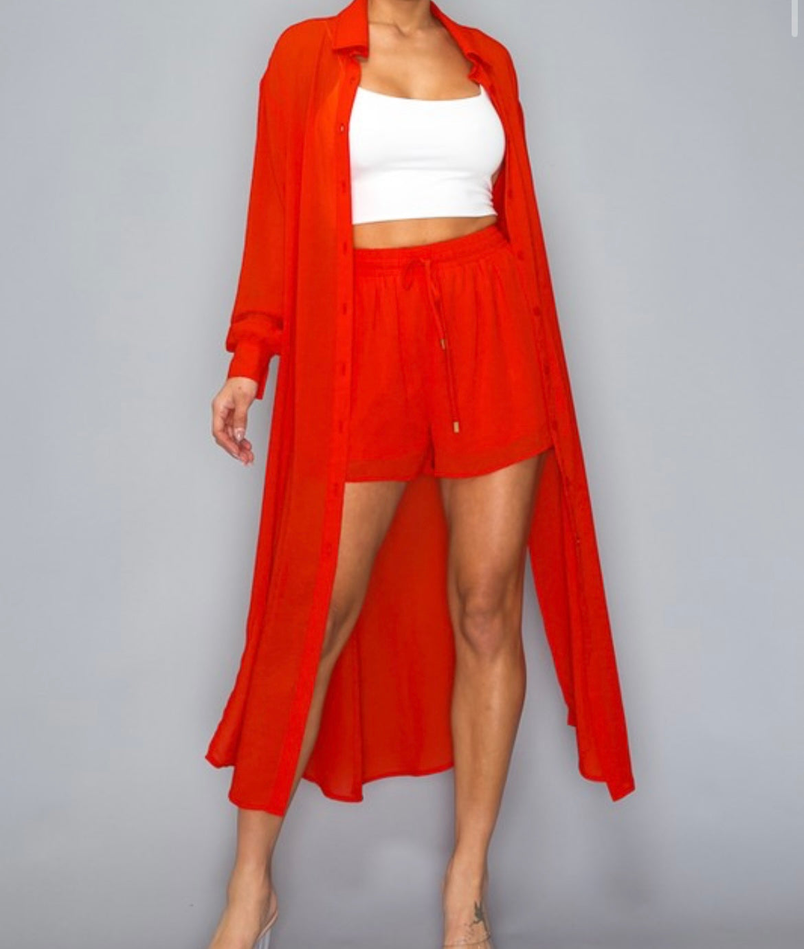 Scarlett Chiffon Set - Size L
