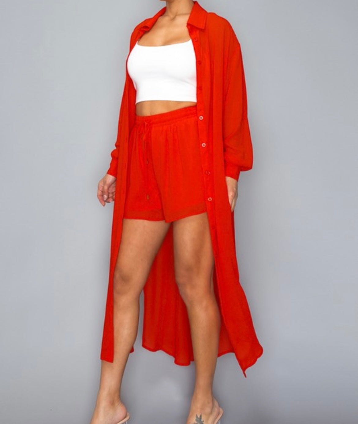Scarlett Chiffon Set - Size L