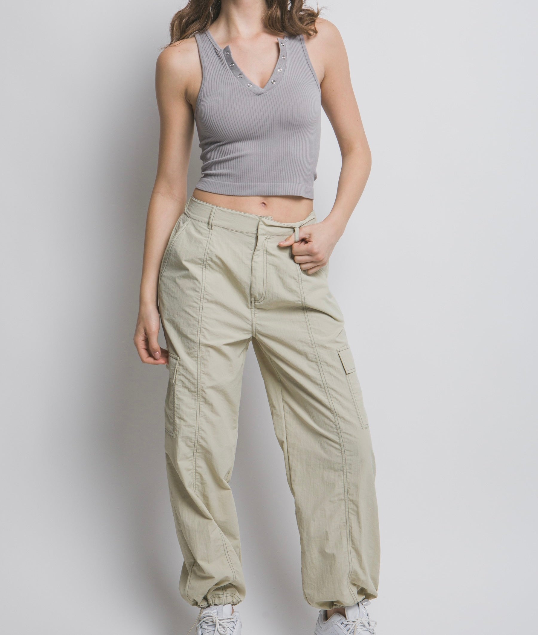 La Básica Snap Button V-Neck (Multiple Colors Available)