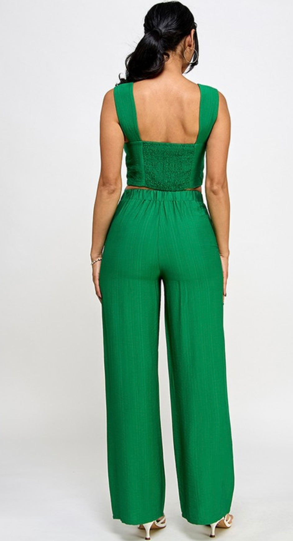 Jay Orange Pants Set