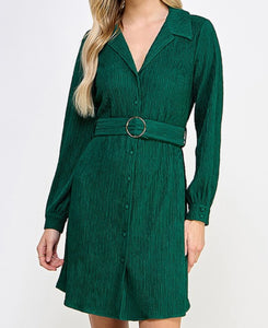 Serenity Plisse Dress