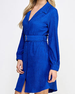 Serenity Plisse Dress