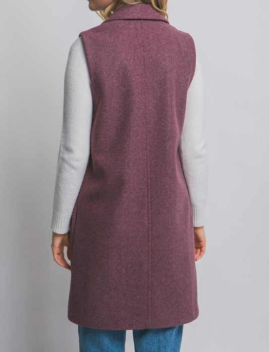 Angelica Long Line Vest