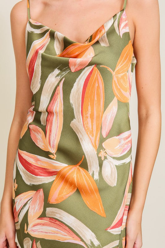 Dee Printed Slip Dress