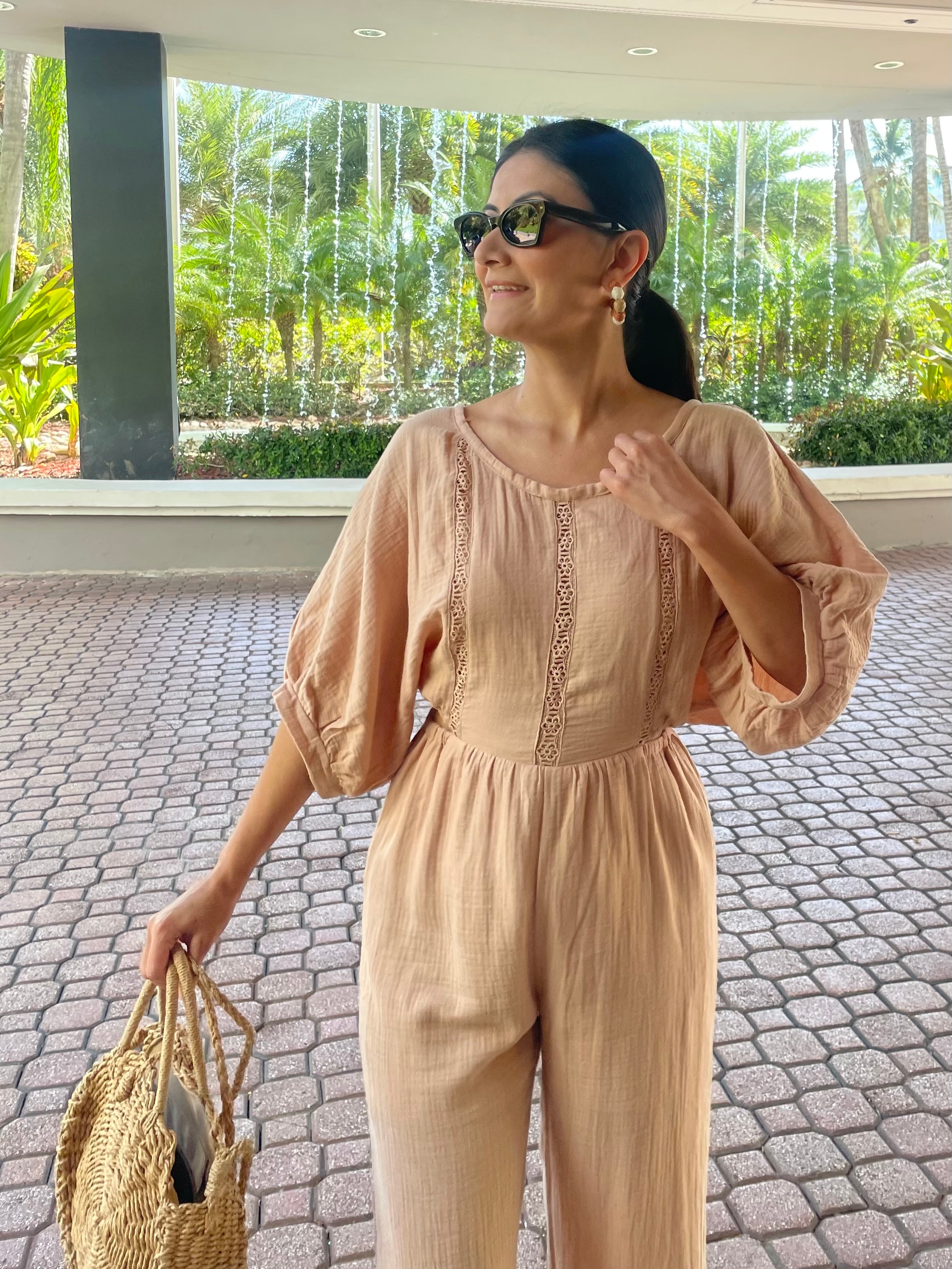 Nate Statement Back Jumpsuit