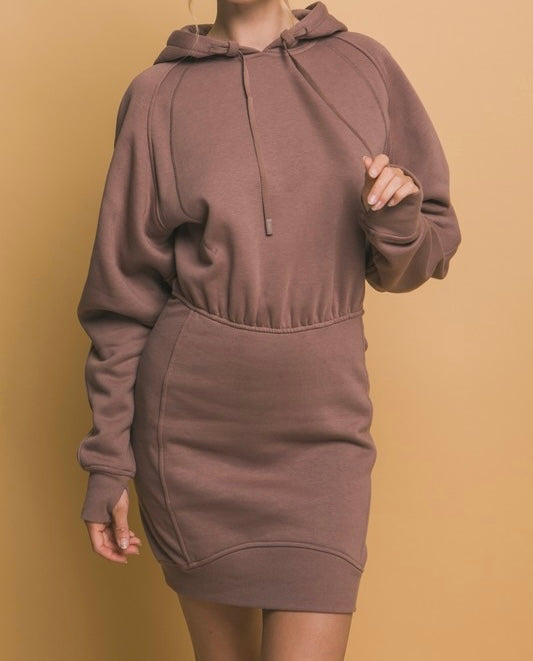 Angie Pullover Hoodie Dress