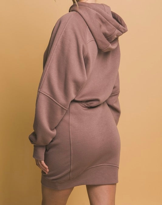 Angie Pullover Hoodie Dress