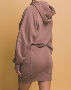 Angie Pullover Hoodie Dress