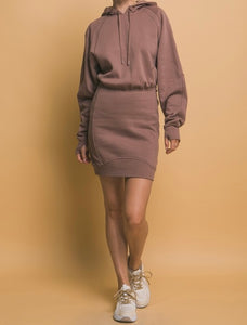 Angie Pullover Hoodie Dress