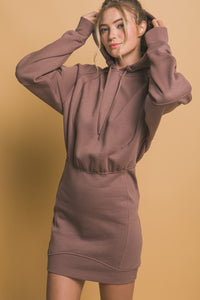 Angie Pullover Hoodie Dress