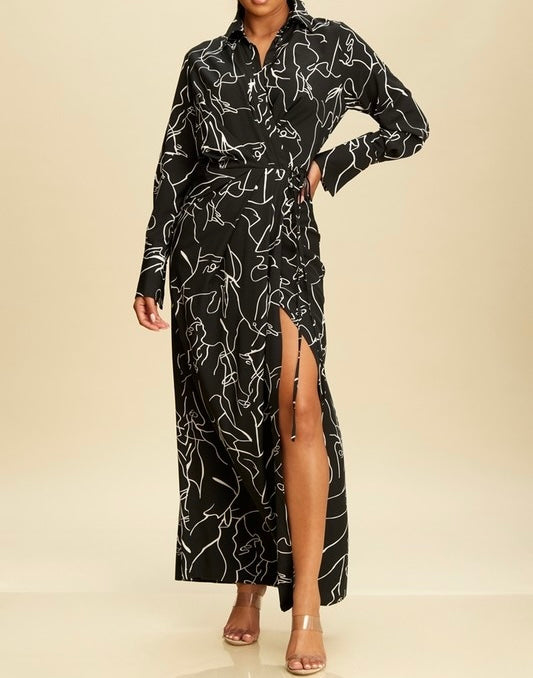 Jacob Maxi Shirt Dress