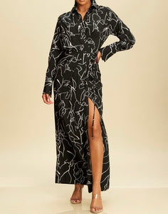 Jacob Maxi Shirt Dress