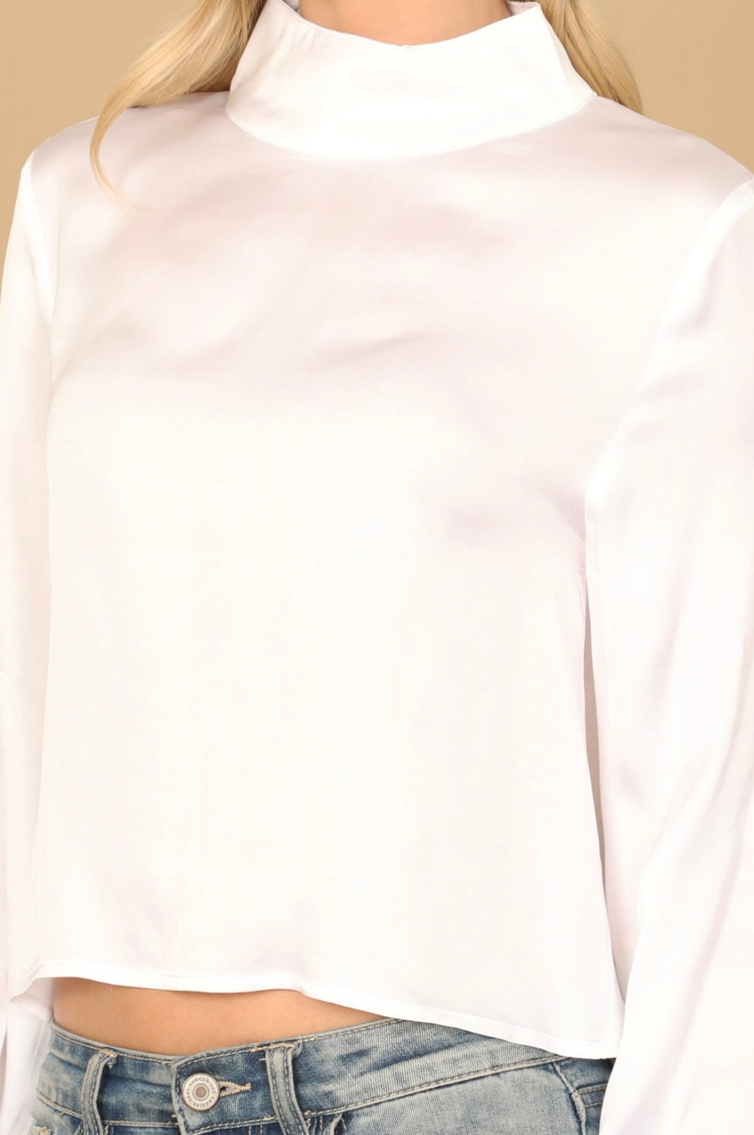 Luna Flounce Open Back Top