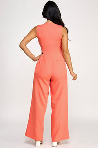 Andy Asymmetrical Vest Jumpsuit