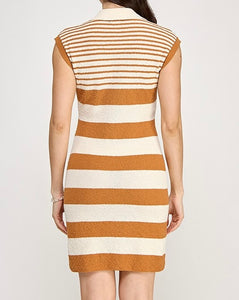 Dee Striped Mini Dress