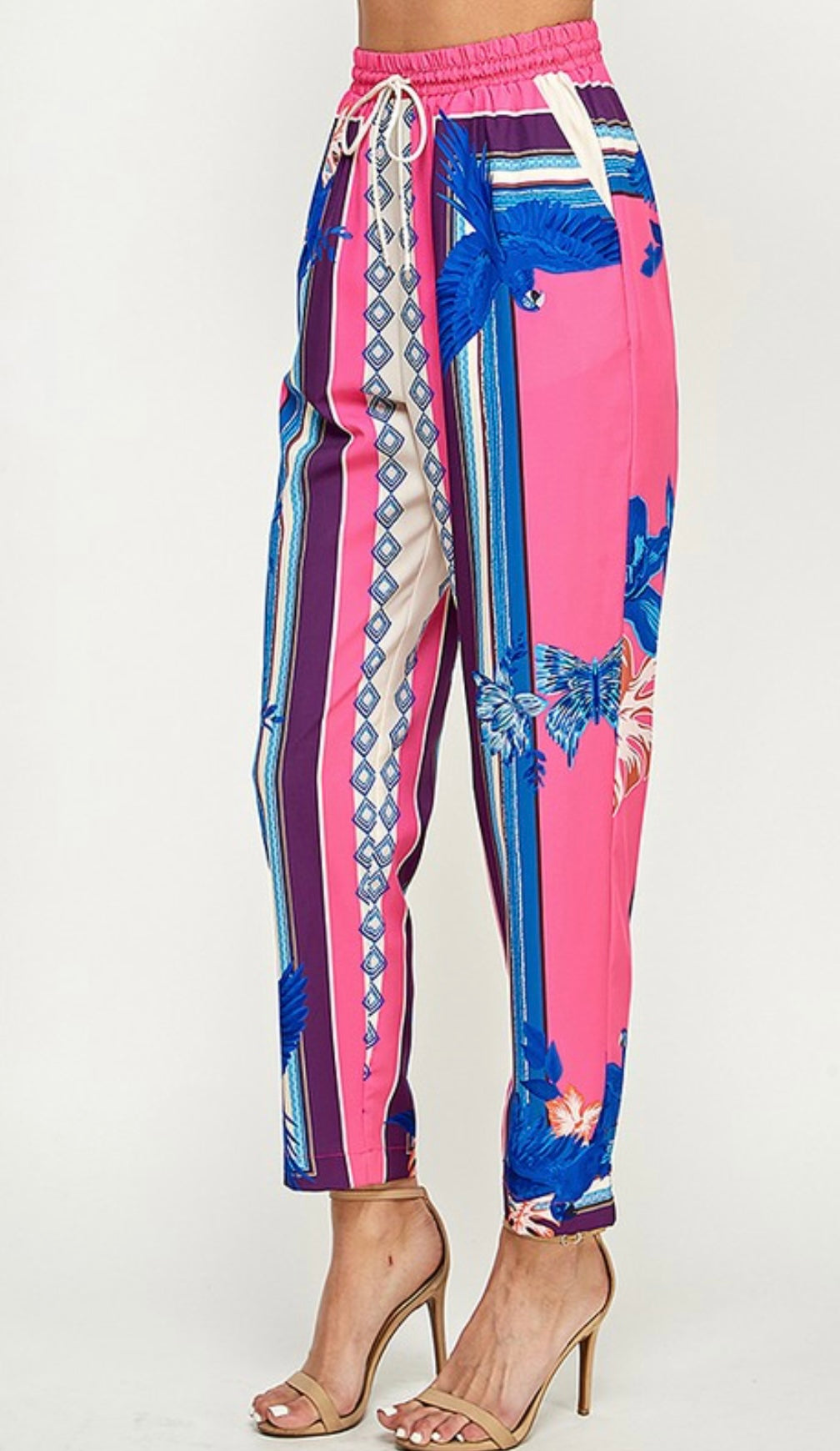 Nate Vacation Drawstring Pants