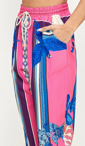 Nate Vacation Drawstring Pants